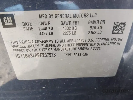 2015 Chevrolet Malibu LS