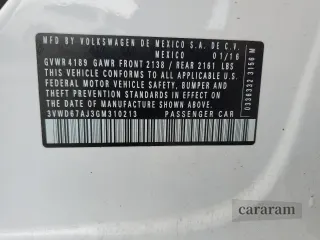 2016 Volkswagen Jetta SE