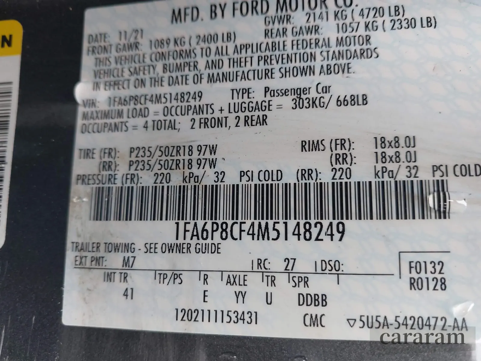 2021 Ford Mustang GT