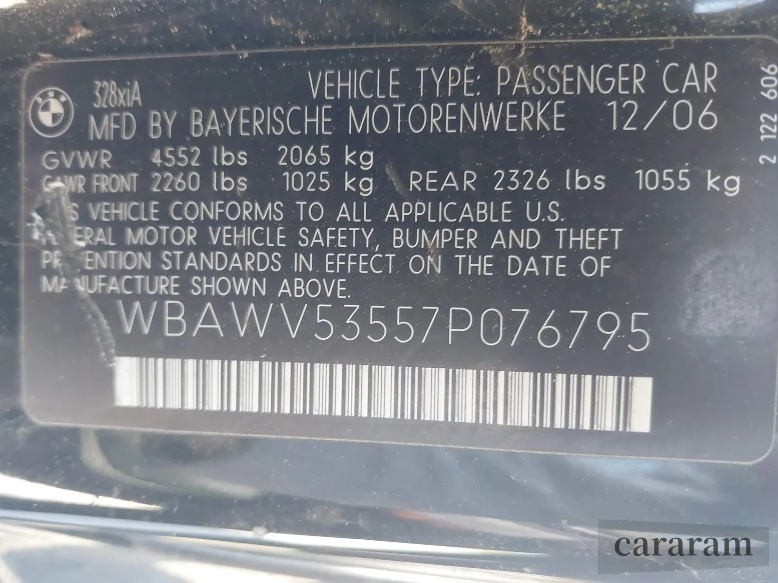 2007 BMW 3 Series 328xi