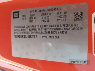 2018 Chevrolet Camaro 2LT