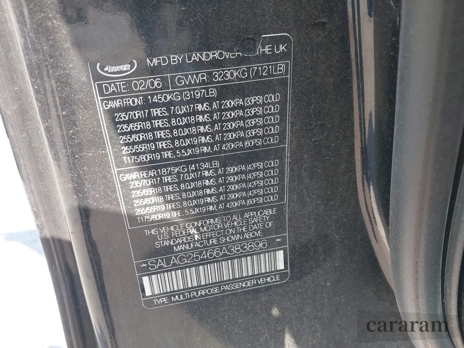 2006 Land Rover LR3 HSE
