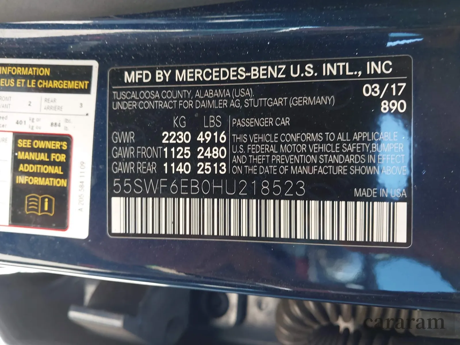 2017 Mercedes-Benz C 43 AMG