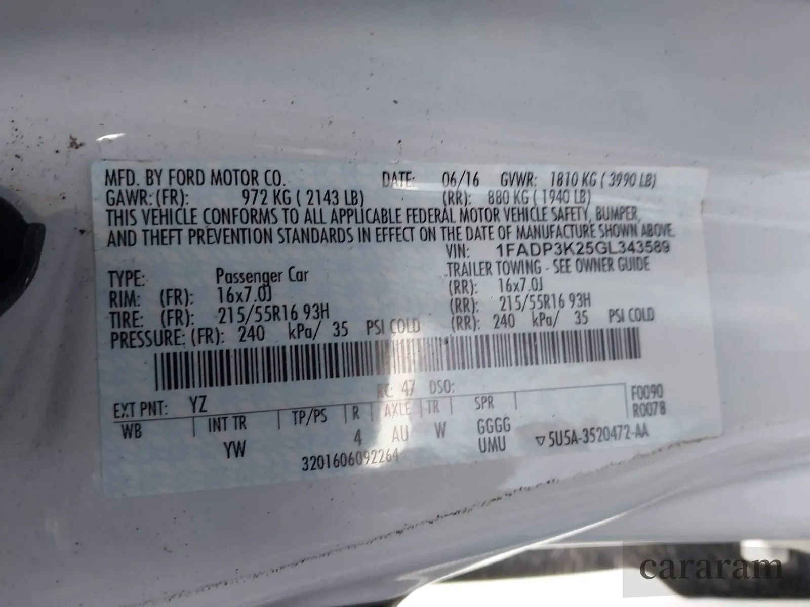 2016 Ford Focus SE