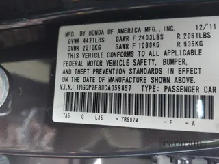 2012 Honda Accord EX-L