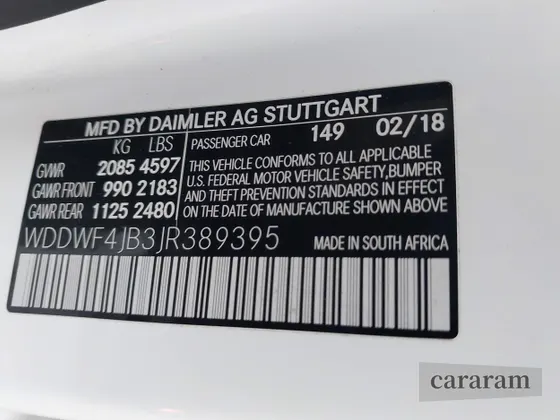 2018 Mercedes-Benz C 300