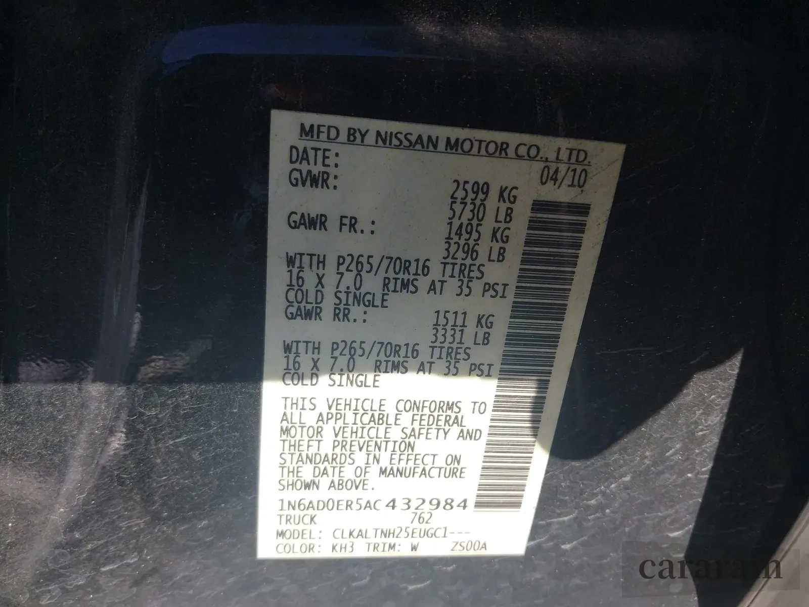 2010 Nissan Frontier LE