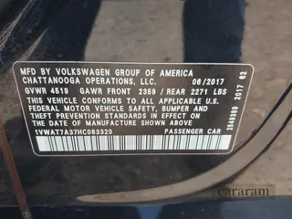 2017 Volkswagen Passat S