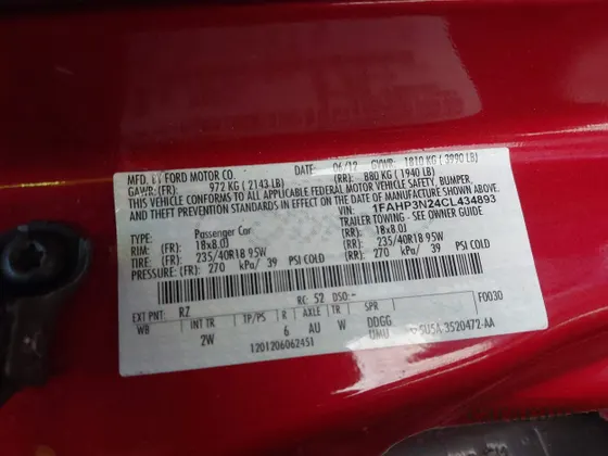 2012 Ford Focus Titanium