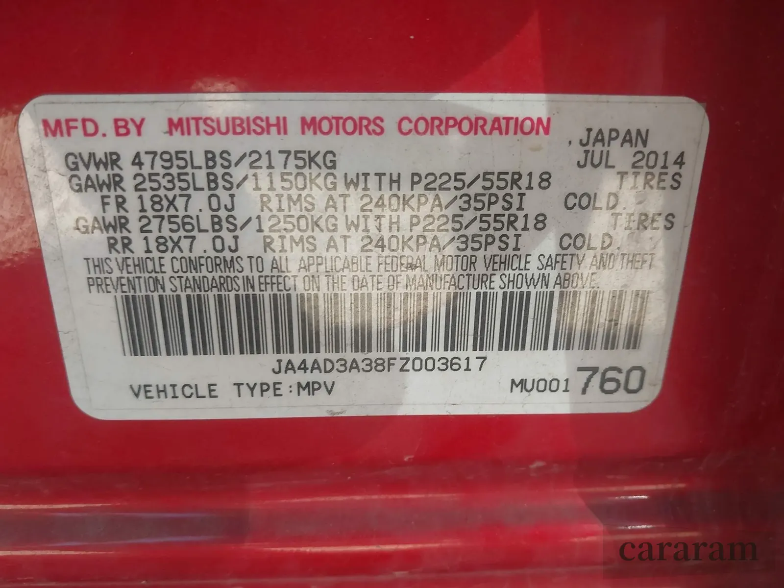 2015 Mitsubishi Outlander SE