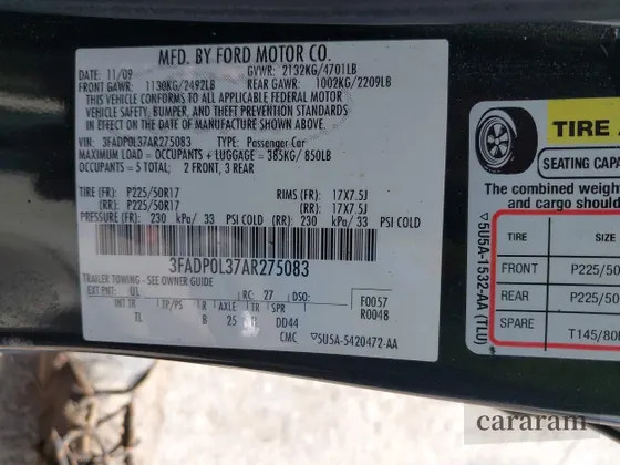 2010 Ford Fusion Hybrid