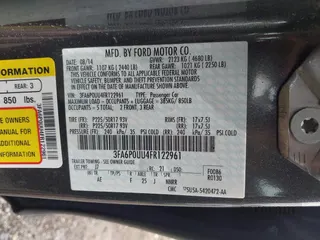 2015 Ford Fusion S Hybrid