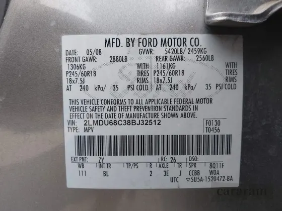 2008 Lincoln MKX