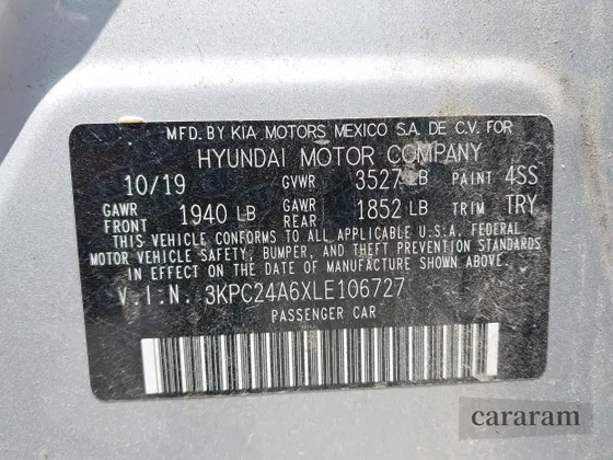 2020 Hyundai Accent SE