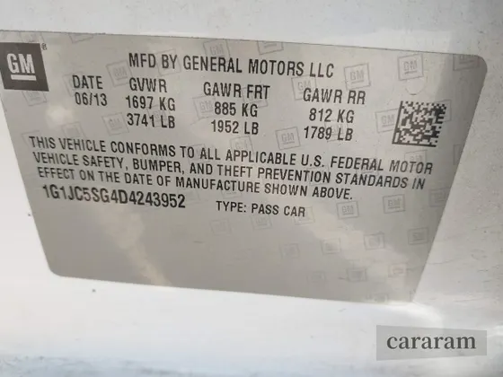 2013 Chevrolet Sonic LT