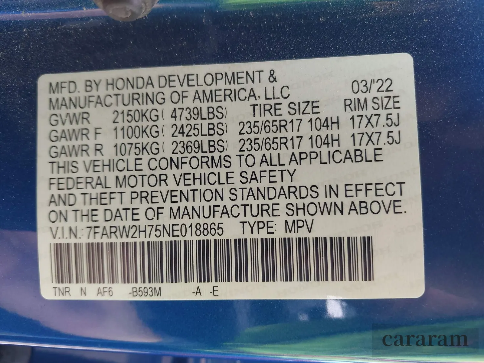 2022 Honda CR-V Special Edition