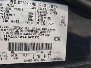 2004 Ford Explorer Limited