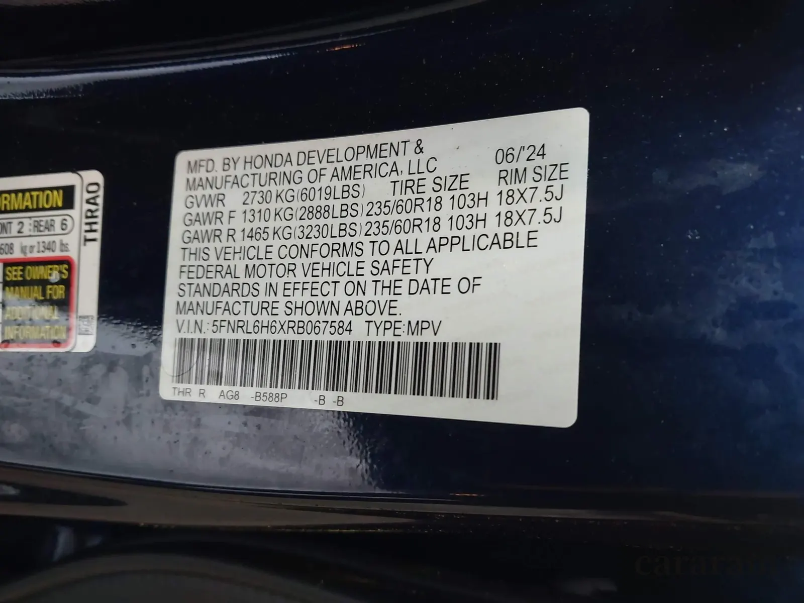 2024 Honda Odyssey EX-L