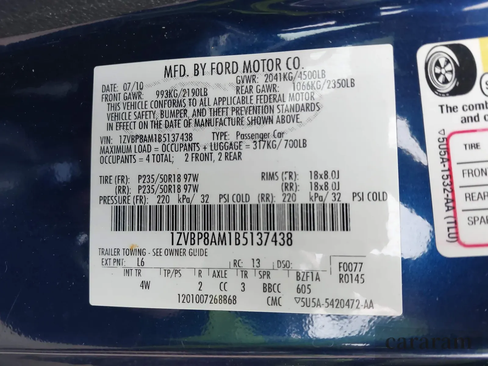 2011 Ford Mustang Premium