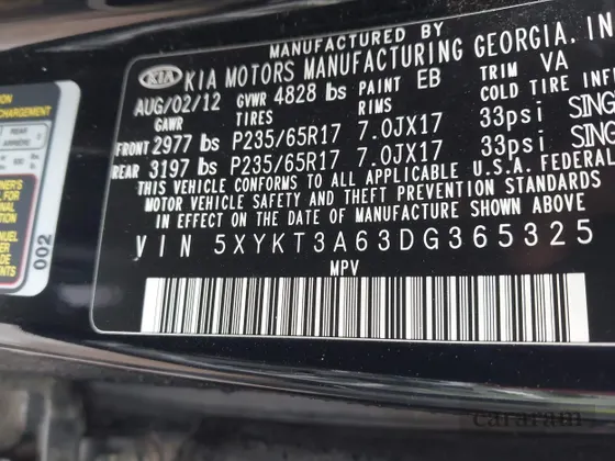 2013 Kia Sorento LX