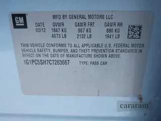 2012 Chevrolet Cruze LS