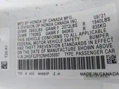 2022 Honda Civic Sport
