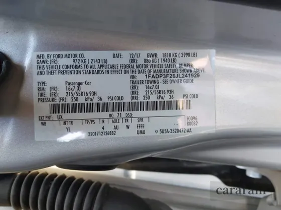 2018 Ford Focus SE