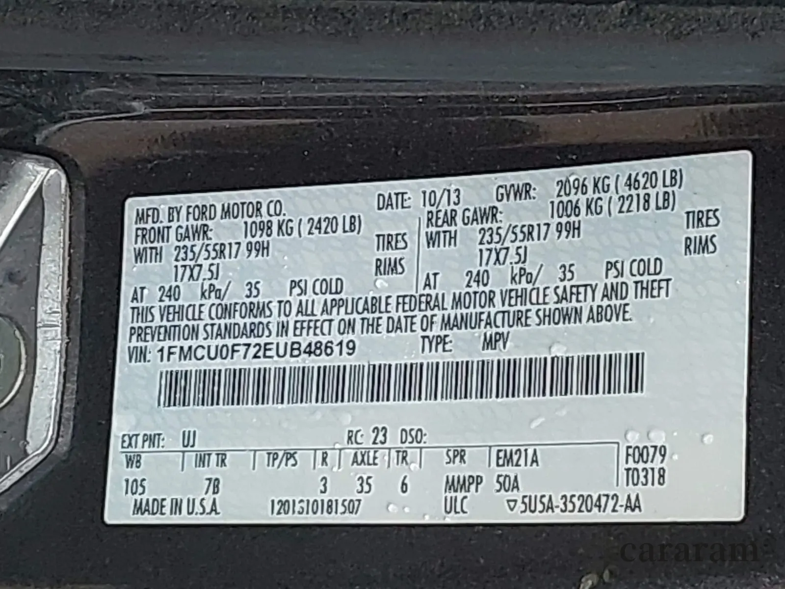 2014 Ford Escape S