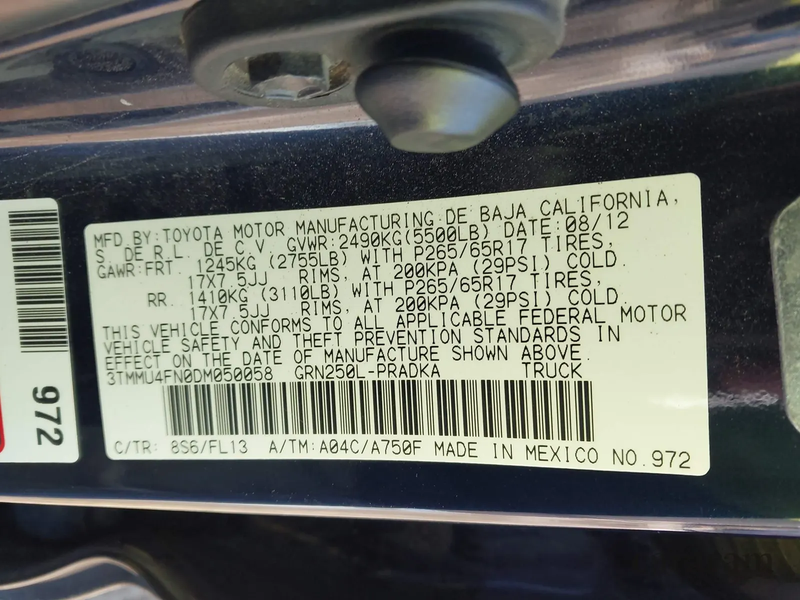 2013 Toyota Tacoma