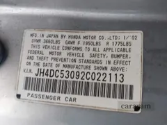 2002 Acura RSX Type S
