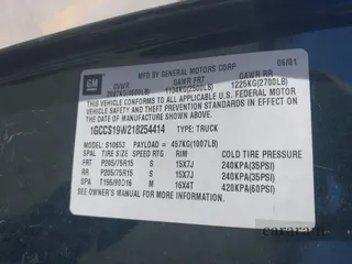 2001 Chevrolet S-10 LS