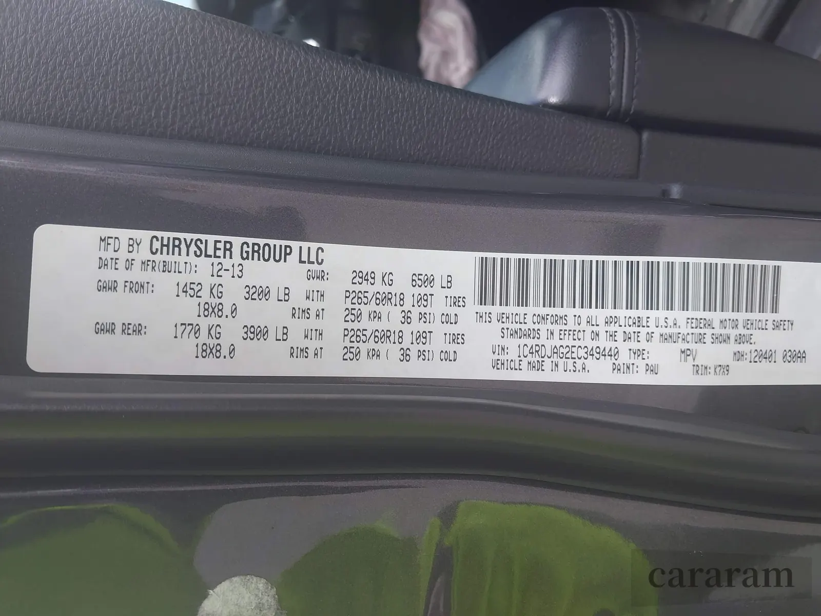 2014 Dodge Durango SXT