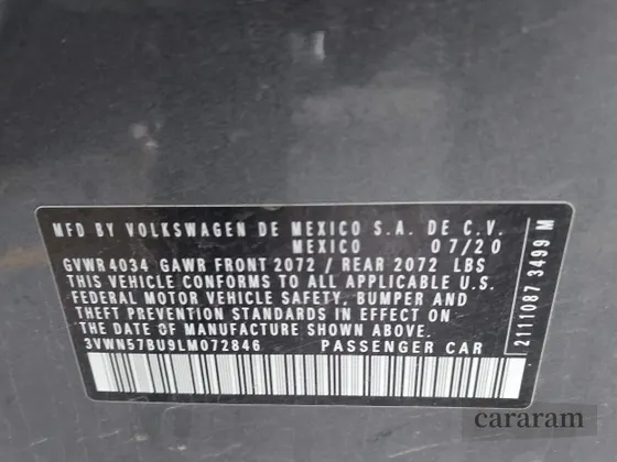 2020 Volkswagen Jetta S