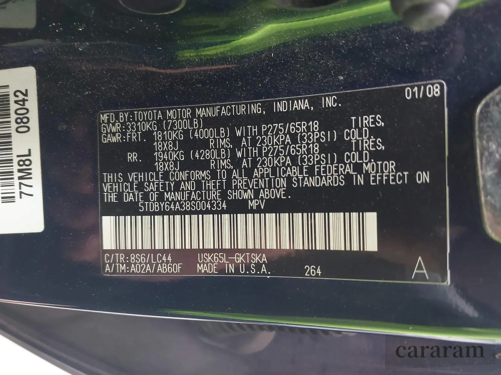 2008 Toyota Sequoia SR5