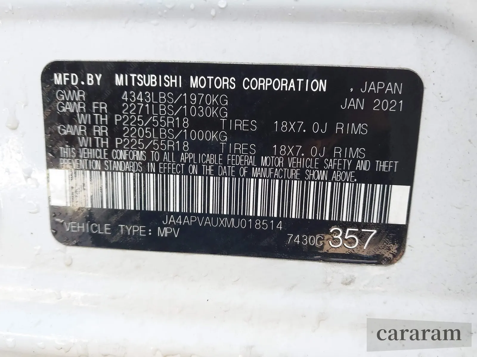2021 Mitsubishi Outlander SE