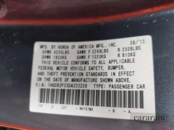 2013 Honda Accord LX
