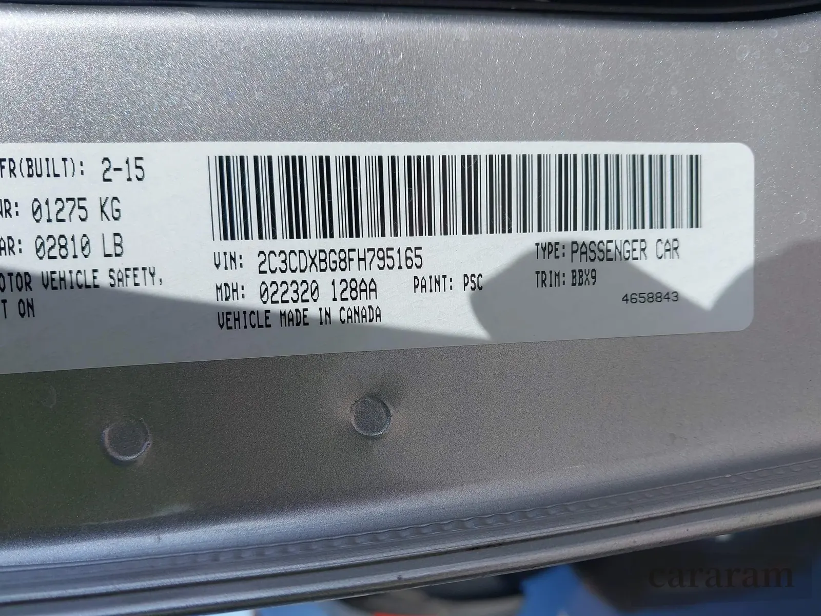 2015 Dodge Charger SE