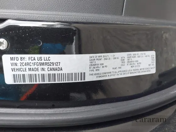 2021 Chrysler Pacifica Touring