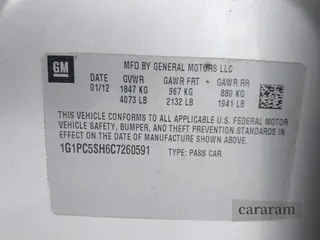 2012 Chevrolet Cruze LS