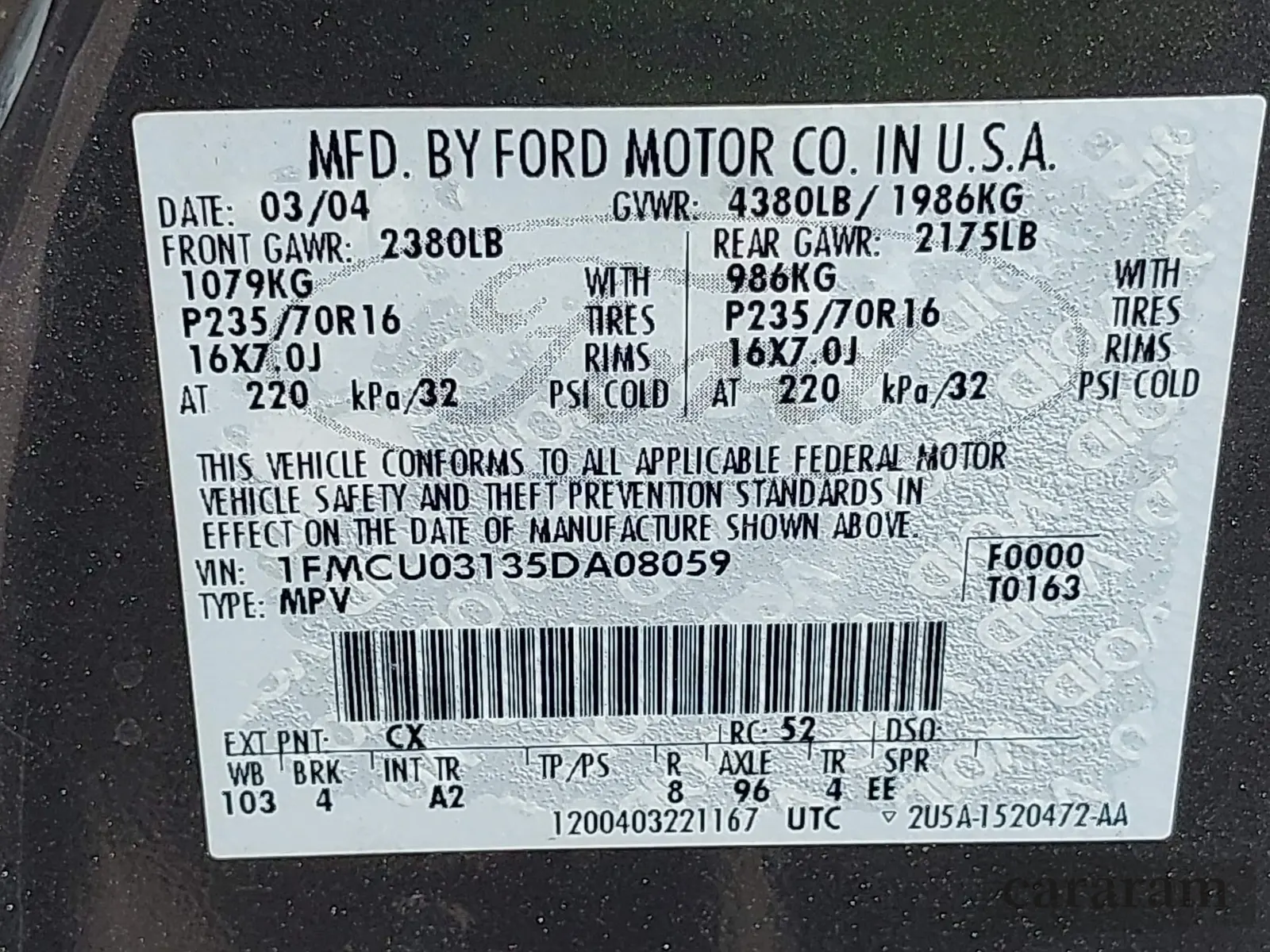 2005 Ford Escape XLT