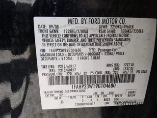 2009 Ford Taurus SE