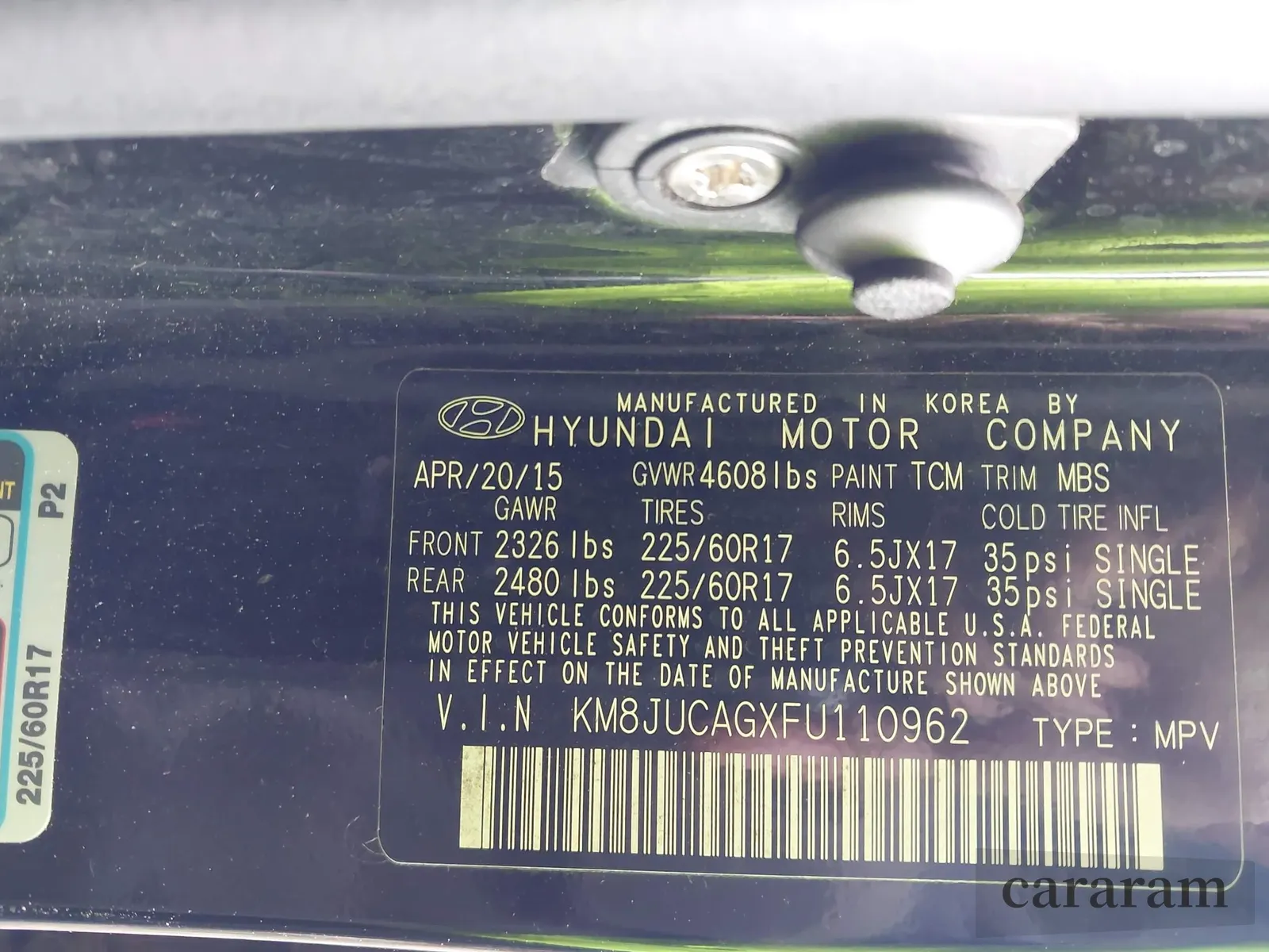 2015 Hyundai Tucson SE