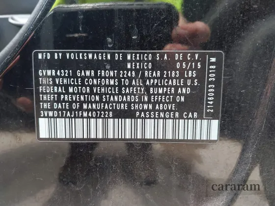 2015 Volkswagen Jetta SE