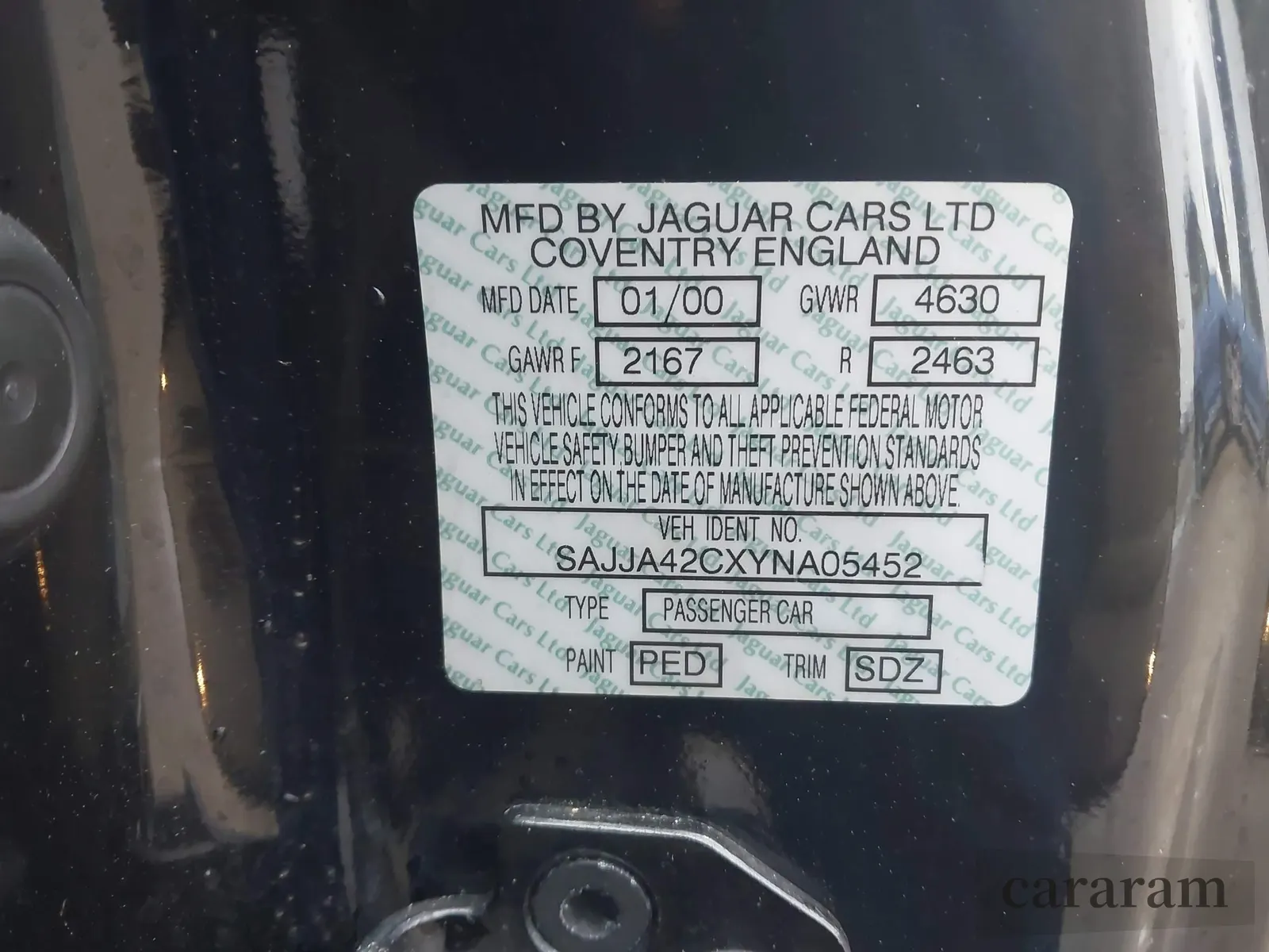 2000 Jaguar XK