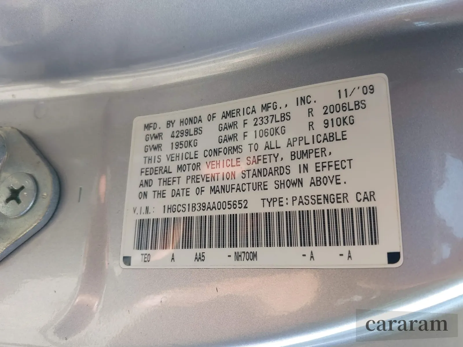 2010 Honda Accord LX-S
