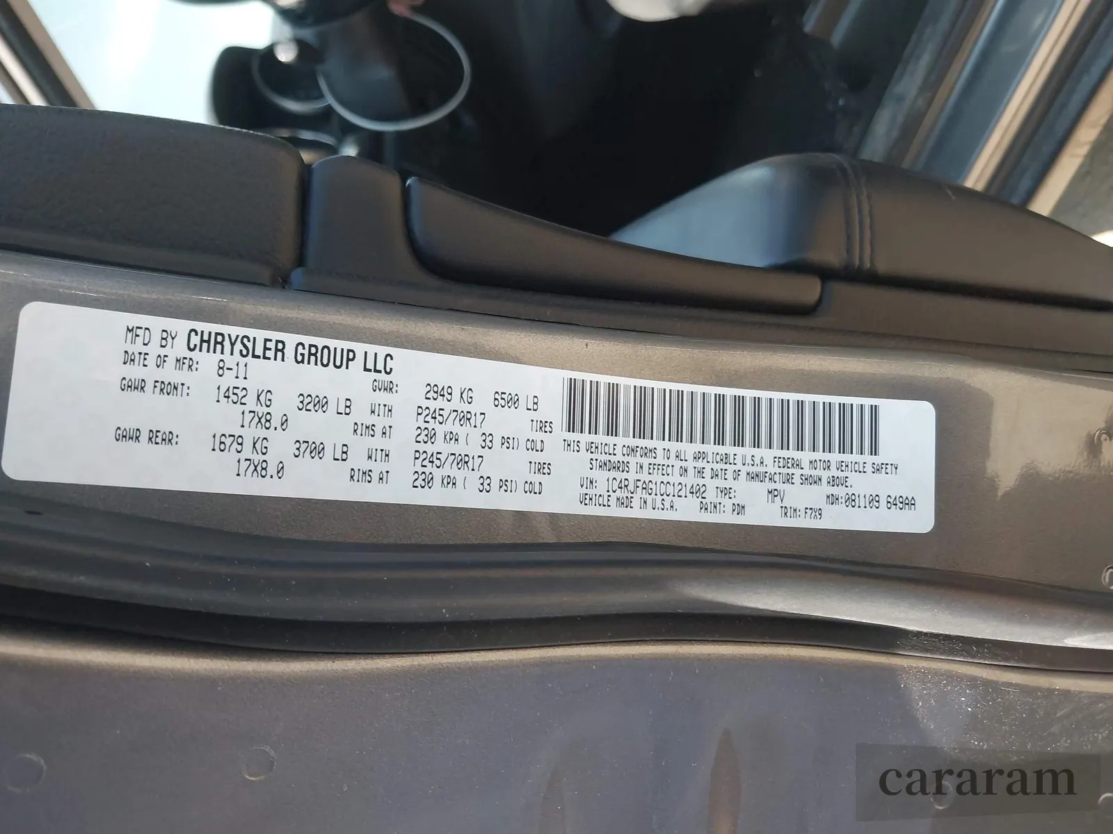 2012 Jeep Grand Cherokee Laredo