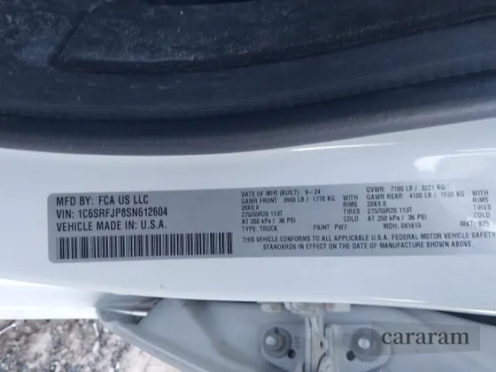 2025 Ram 1500 Laramie
