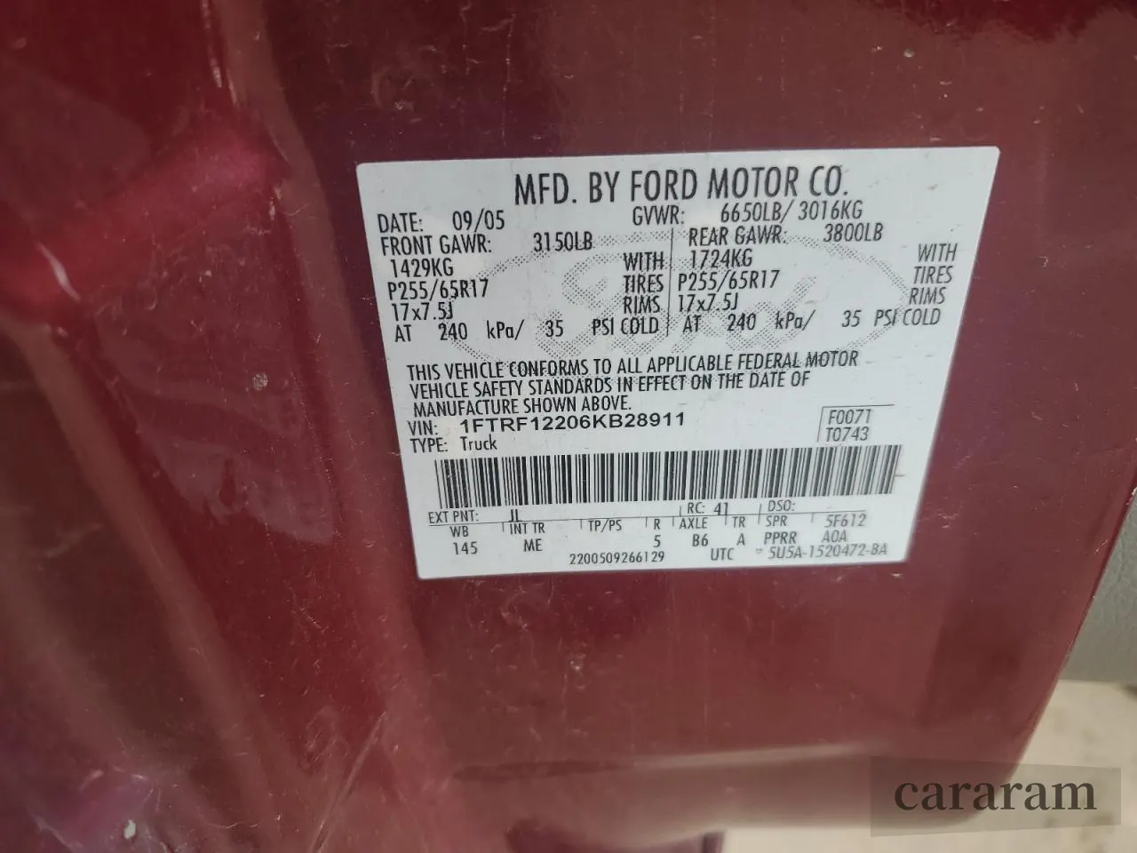 2006 Ford F-150 XL