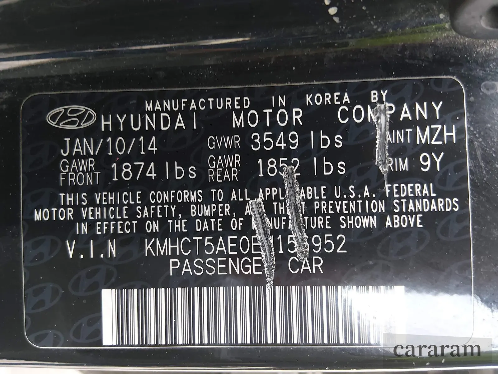 2014 Hyundai Accent GS