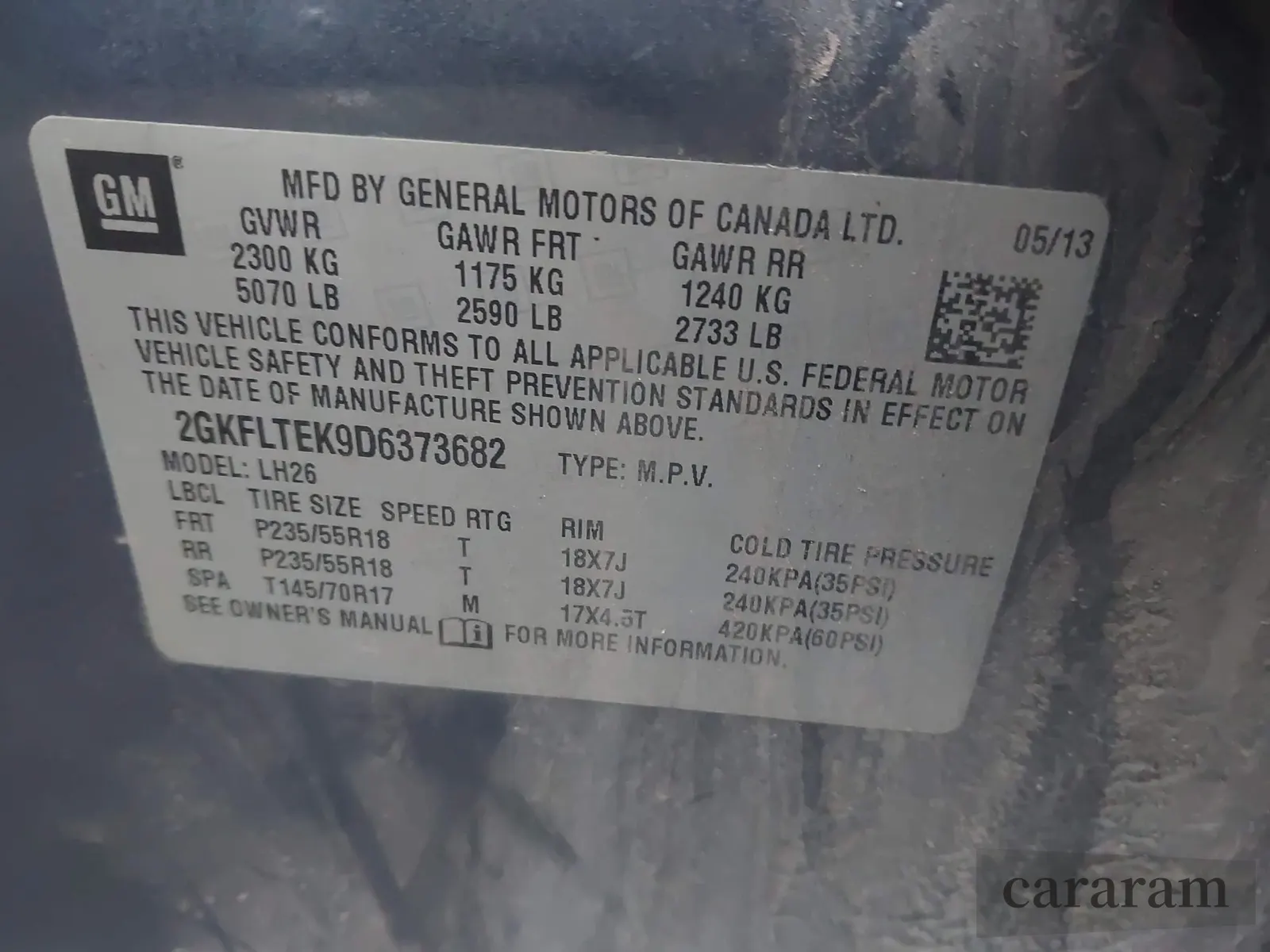 2013 GMC Terrain SLE